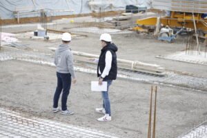 Support-Baustelle